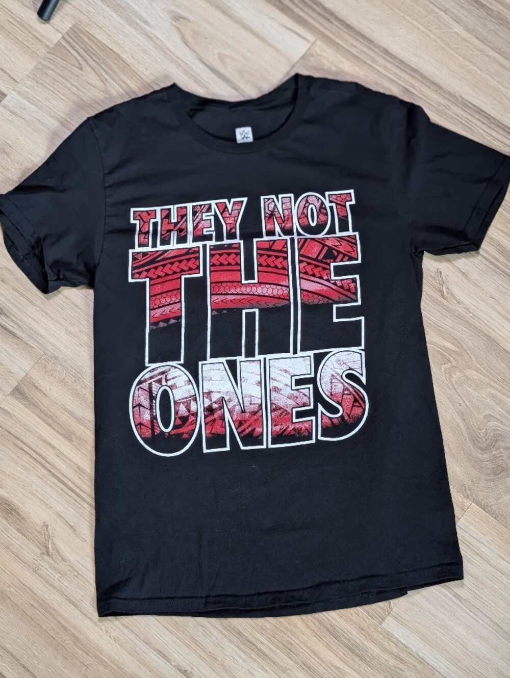 WWE Authentic Jimmy Uso They Not The Ones Graphic T-Shirt Medium